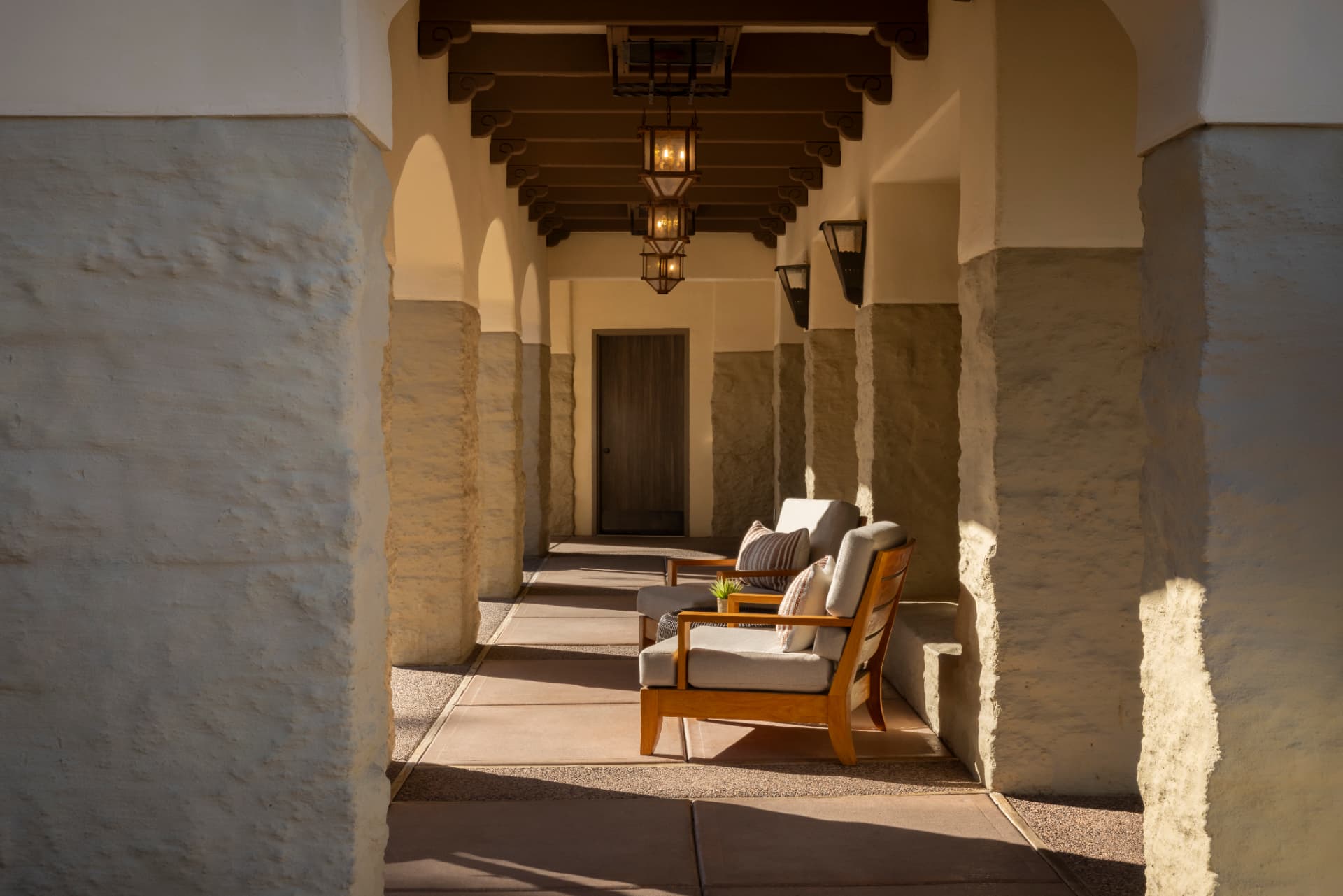 Spa architecture at Fairmont Scottsdale Princess